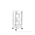 Plastic 3 Layers Removable Storage Shelf